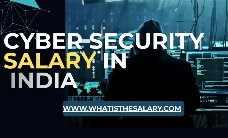 cyber security salary in india www.whatisthesalary.com