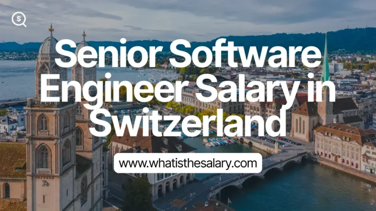 Senior Software Engineer Salary in Switzerland