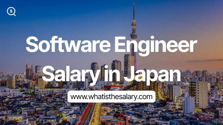 Software Engineer Salary in Japan