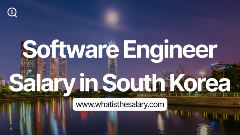 Software Engineer Salary in South Korea
