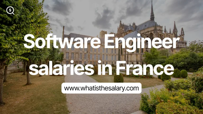 Software Engineer salaries in France