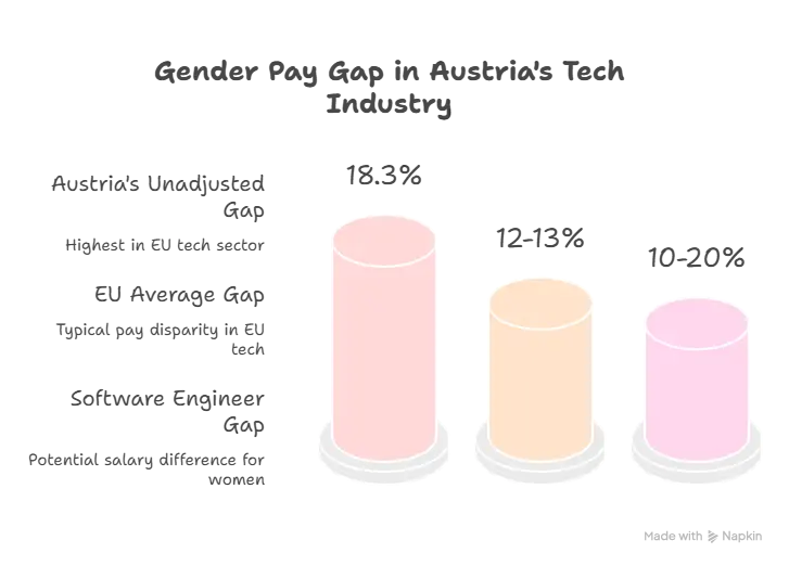 Gender Pay Gap in Austria's Tech Industry