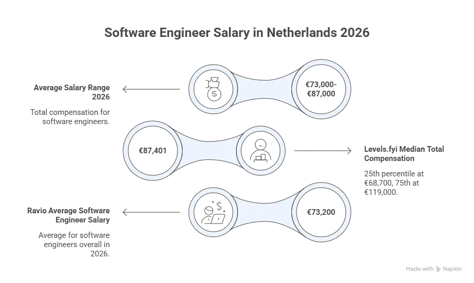 Software Engineer Salary Overview in the Netherlands