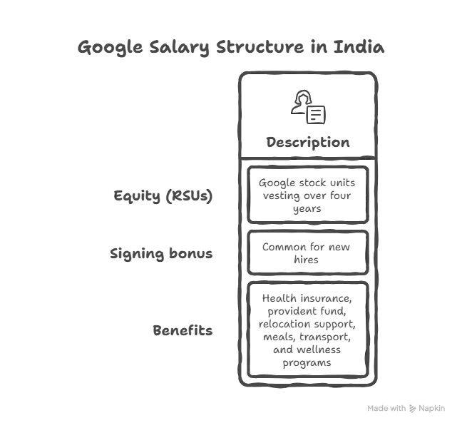 Google Software Engineer Salary in India