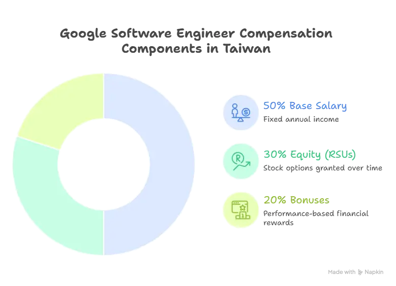 Google Software Engineer Salaries in Taiwan