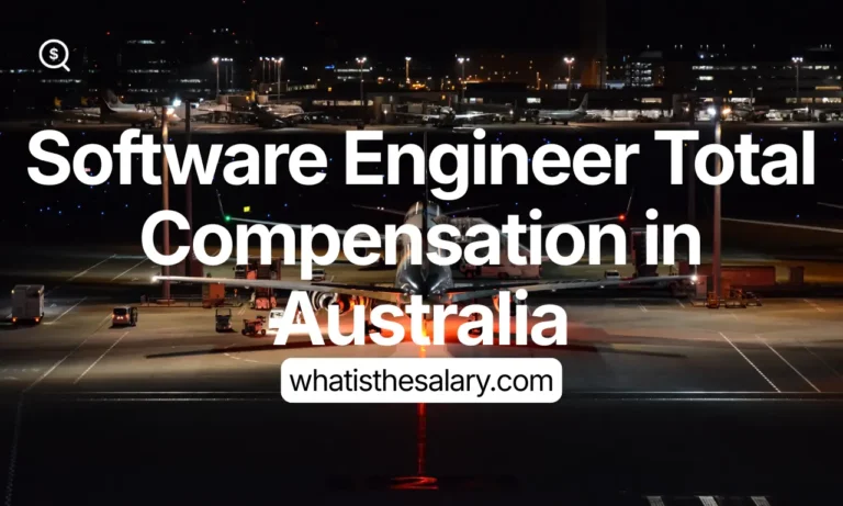 Software Engineer Total Compensation in Australia