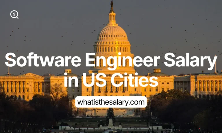 Software Engineer Salary in US Cities