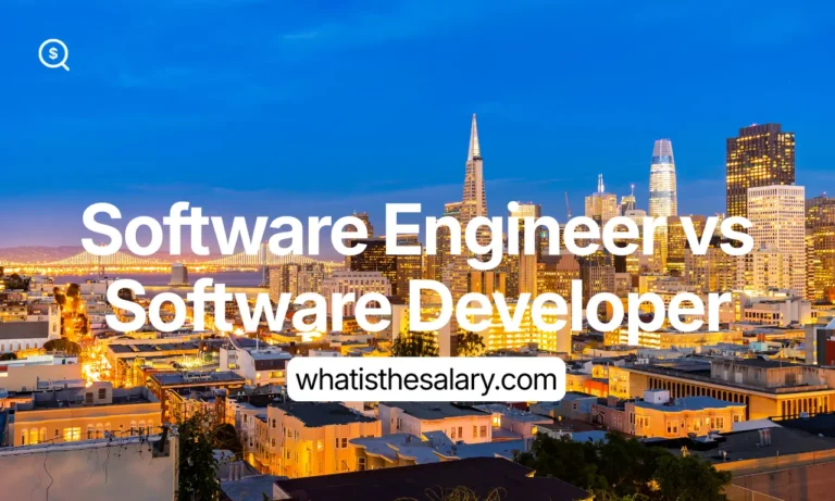 Difference Between Software Engineer vs Software Developer