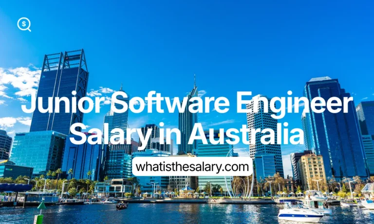 Junior Software Engineer Salary in Australia