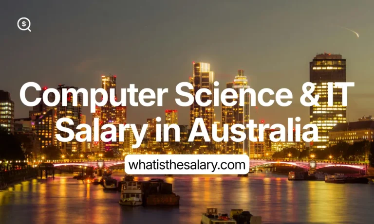 Computer Science & IT Salary in Australia