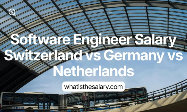 Software Engineer Salary Switzerland vs Germany vs Netherlands