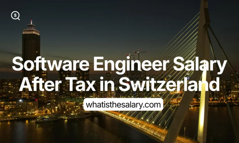 Software Engineer Salary After Tax in Switzerland