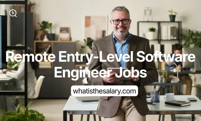 Remote Entry-Level Software Engineer Jobs