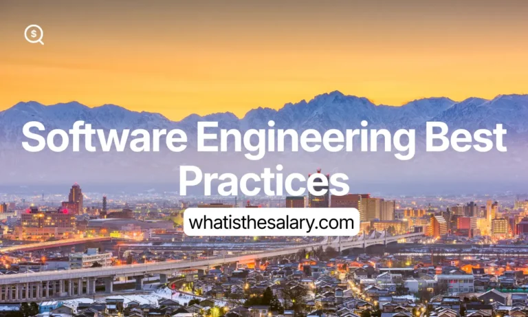 Software Engineering Best Practices