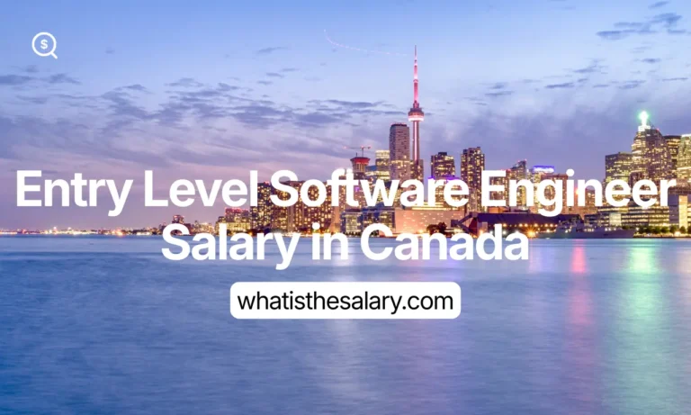 Junior & Entry Level Software Engineer Salary in Canada
