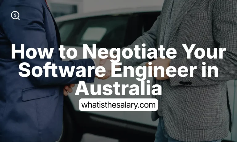 Software Engineer Salary in Australia