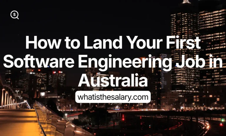Software Engineering Job in Australia