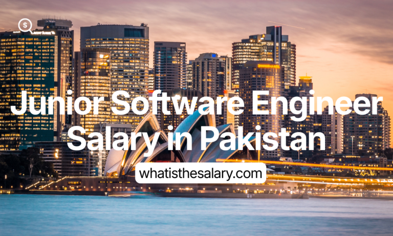 Junior Software Engineer Salary in Pakistan