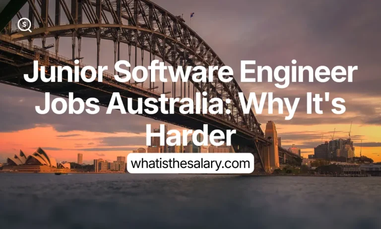 Junior Software Engineer Jobs Australia: Why It's Harder