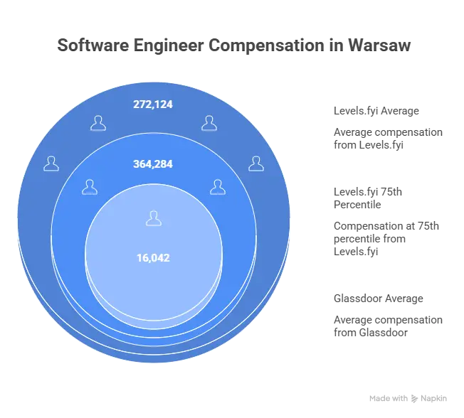 Software Engineer Salary Warsaw: What the Data Actually Shows