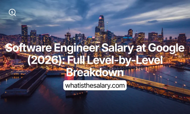 Software Engineer Salary at Google (2026): Full Level-by-Level Breakdown