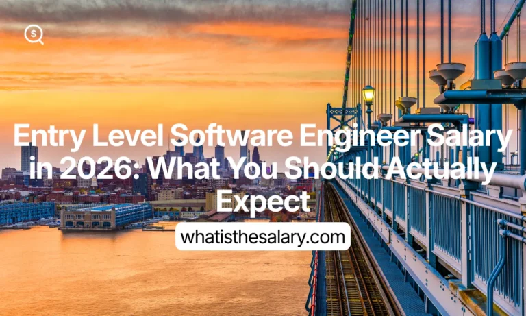 Entry Level Software Engineer Salary in 2026: What You Should Actually Expect
