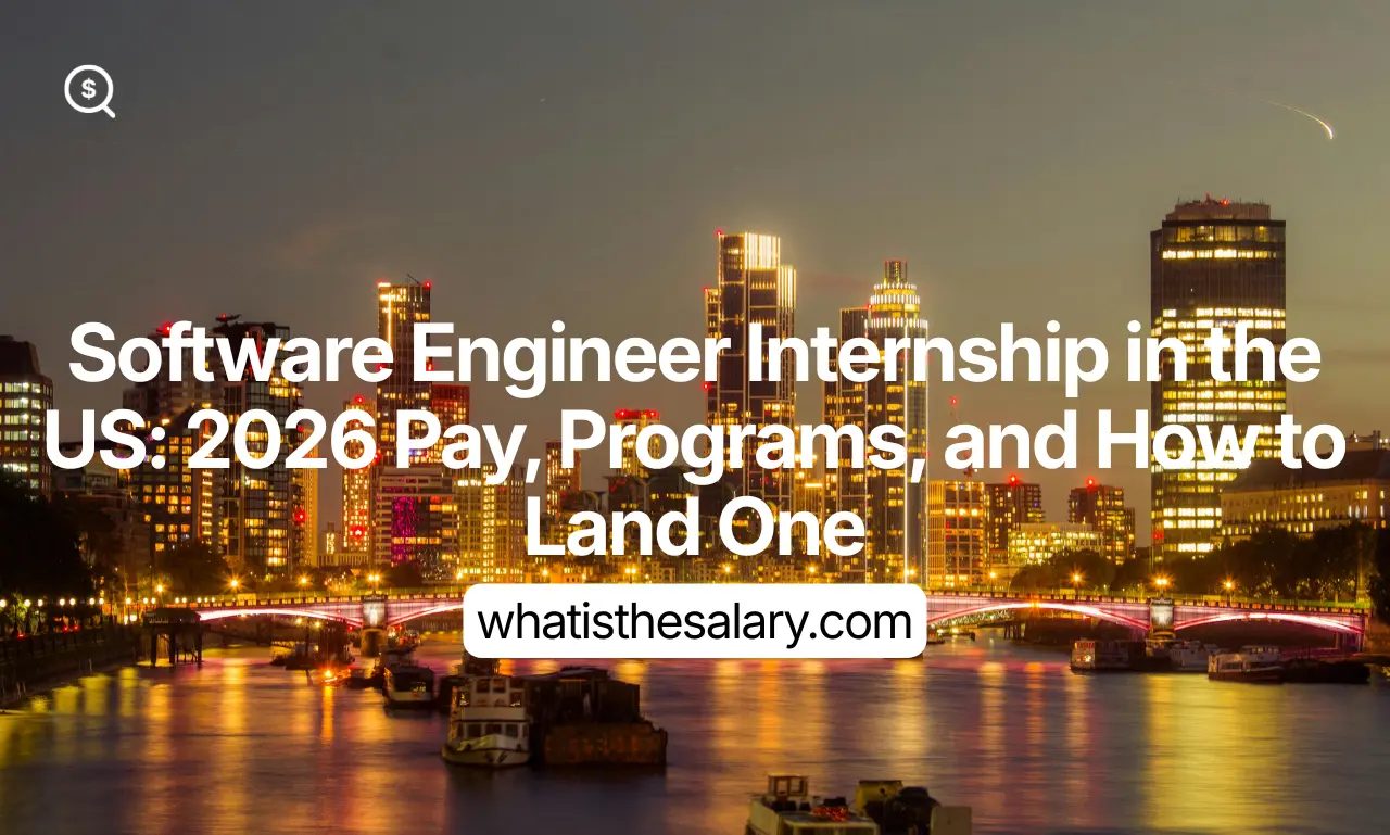 Software Engineer Internship in the US: 2026 Pay, Programs, and How to Land One