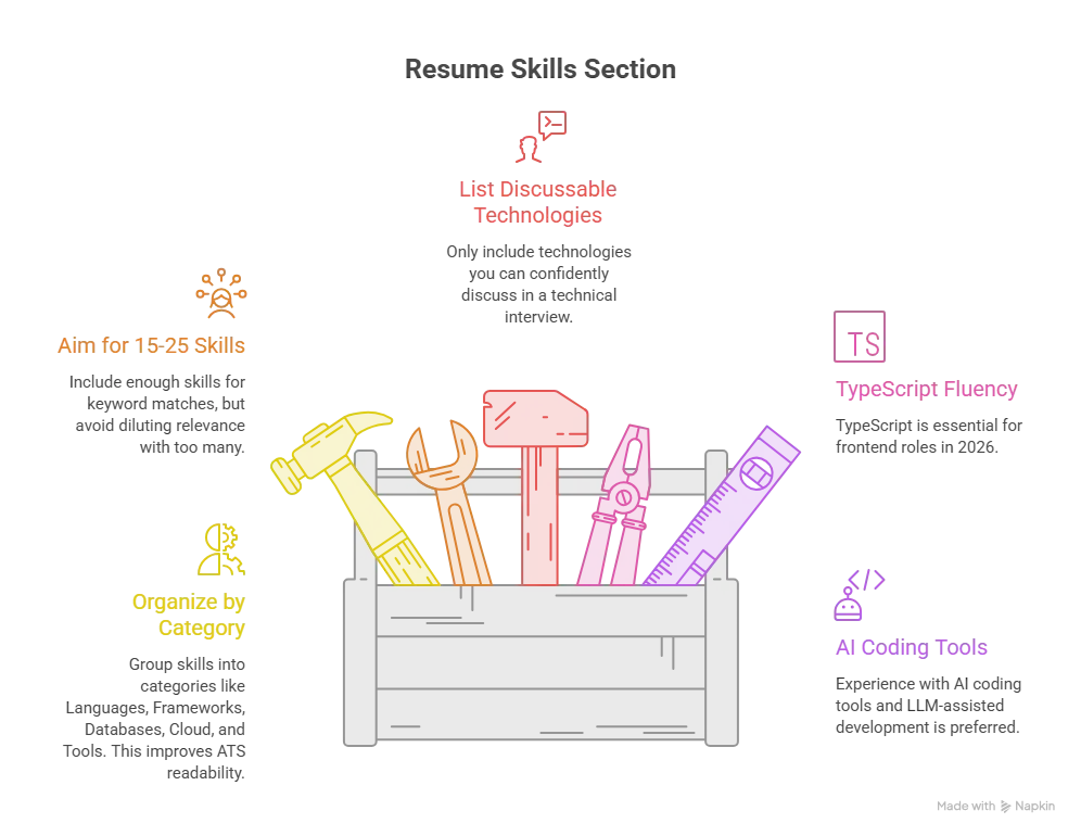 Technical Skills Section: What to Include and How to Organize It