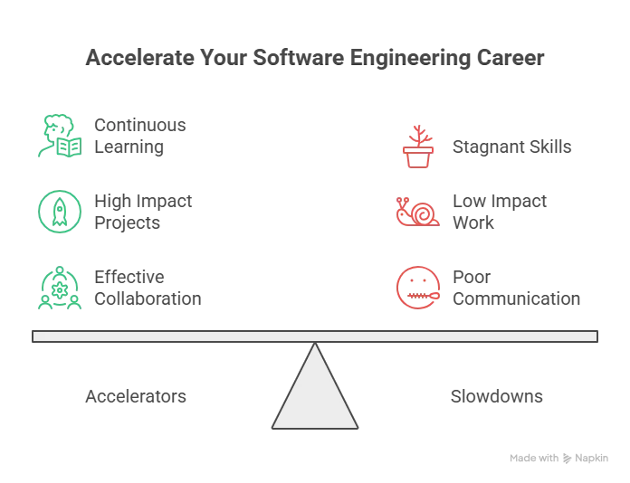 What Actually Accelerates Software Engineer Career Growth (And What Slows It Down)