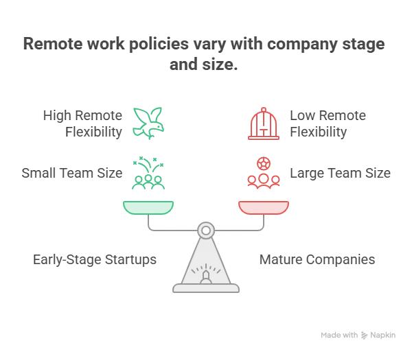 Remote Work, Return to Office, and Team Size