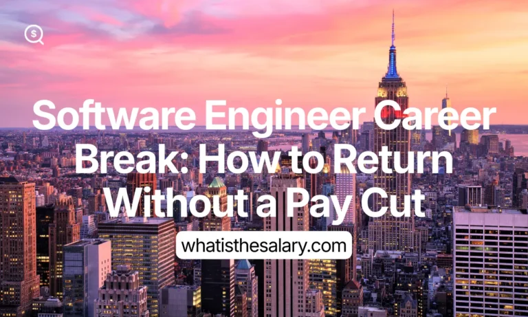 Software Engineer Career Break: How to Return Without a Pay Cut