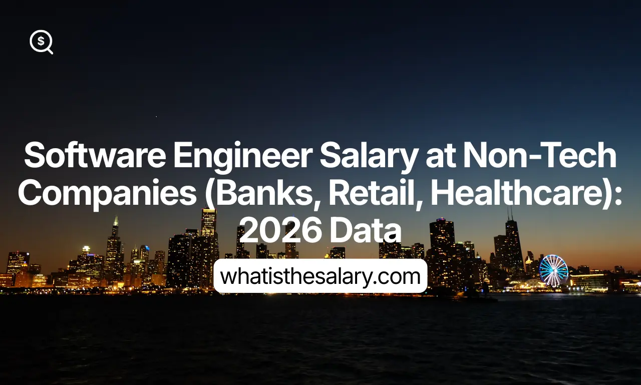 Software Engineer Salary at Non-Tech Companies (Banks, Retail, Healthcare): 2026 Data