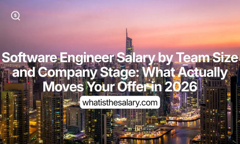 Software Engineer Salary by Team Size and Company Stage: What Actually Moves Your Offer in 2026