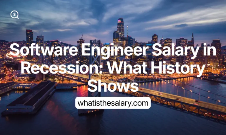 Software Engineer Salary in Recession: What History Shows
