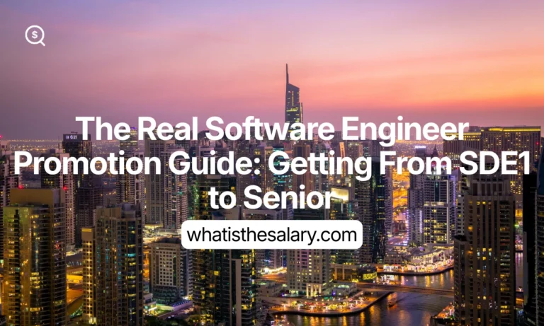 The Real Software Engineer Promotion Guide: Getting From SDE1 to Senior