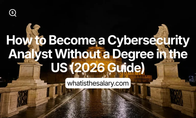 become a cybersecurity analyst without a degree
