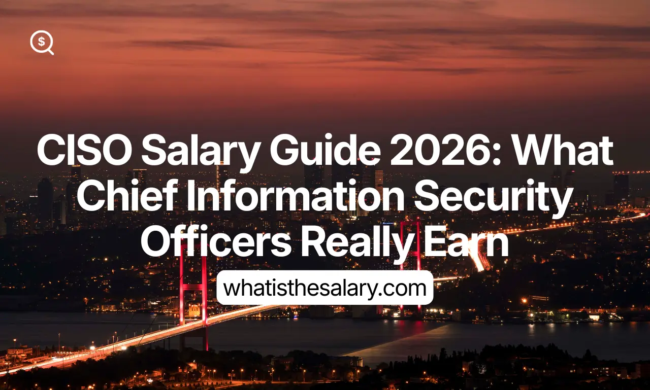 CISO Salary Guide 2026: What Chief Information Security Officers Really Earn