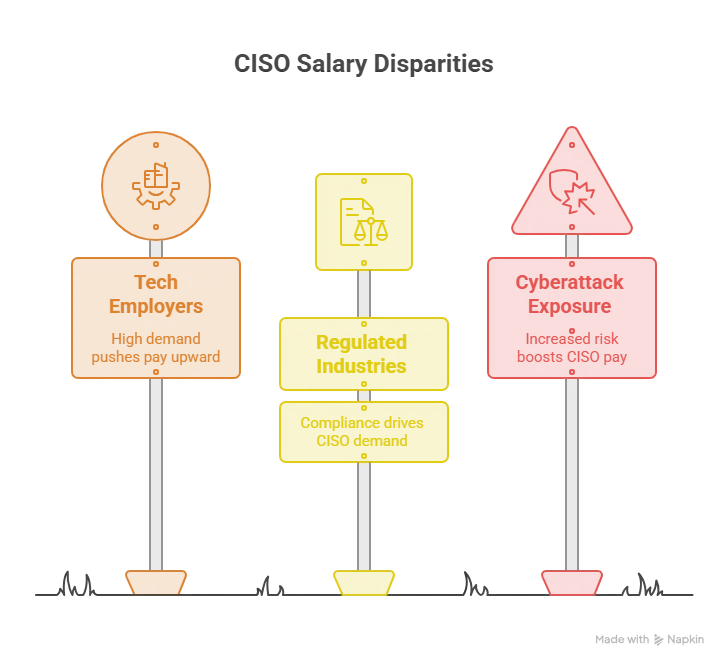 CISO Salary by Location