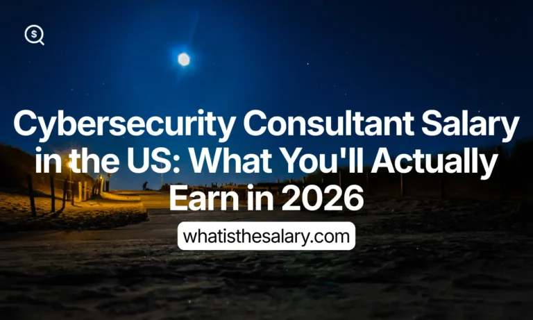 Cybersecurity Consultant Salary in the US: What You'll Actually Earn in 2026