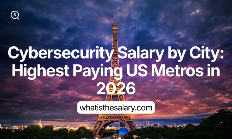 Cybersecurity Salary by City