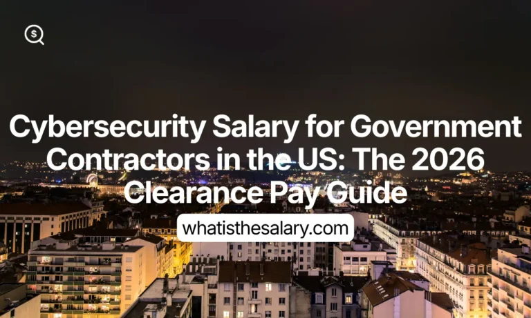 Cybersecurity Salary for Government Contractors in the US: The 2026 Clearance Pay Guide