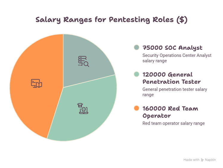 Red Team Operator Salary and How It Differs from Standard Pentesting