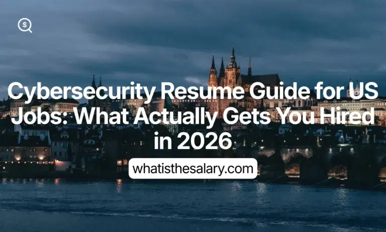 Cybersecurity Resume Guide for US Jobs: What Actually Gets You Hired in 2026