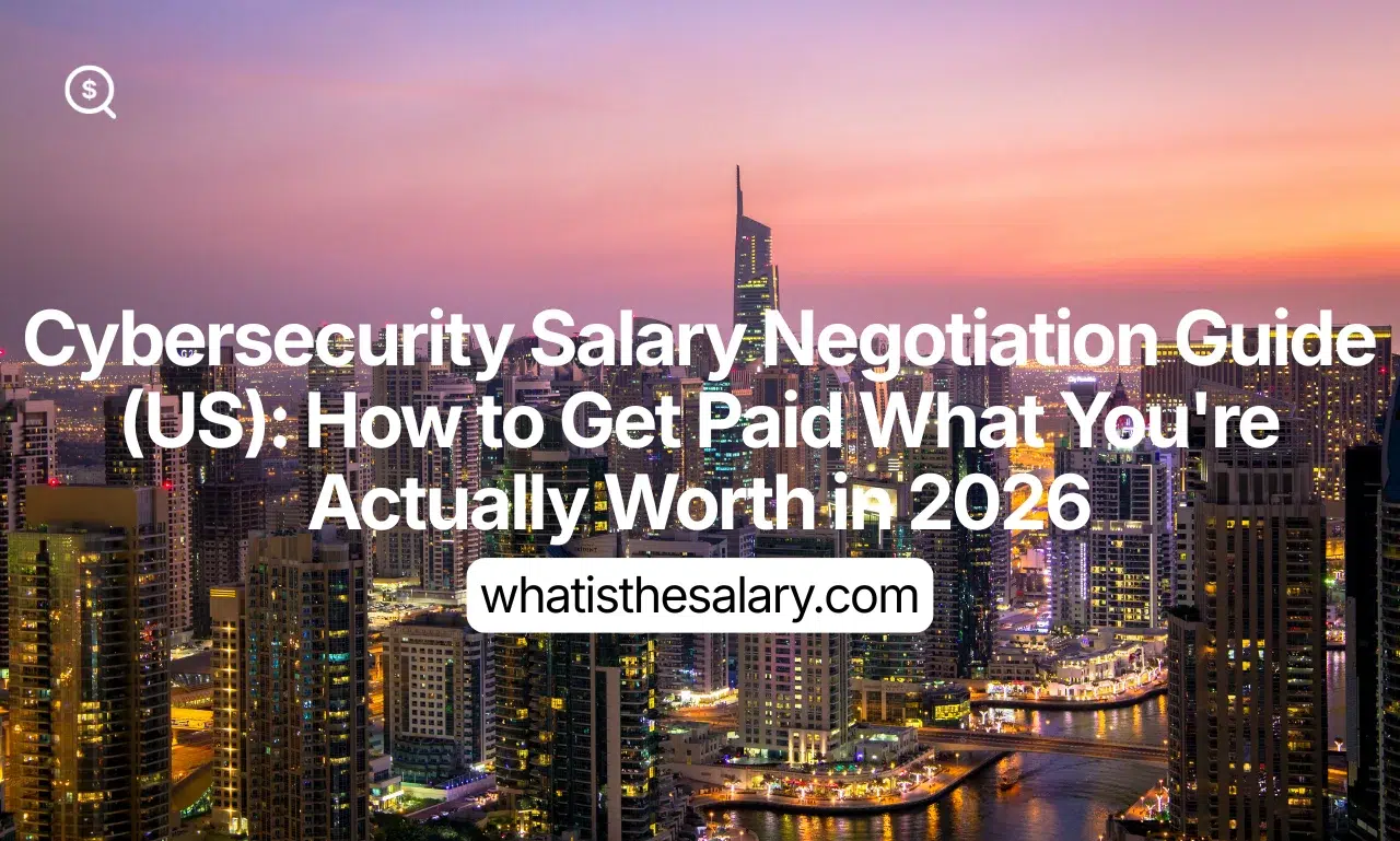 Cybersecurity Salary Negotiation Guide (US): How to Get Paid What You're Actually Worth in 2026