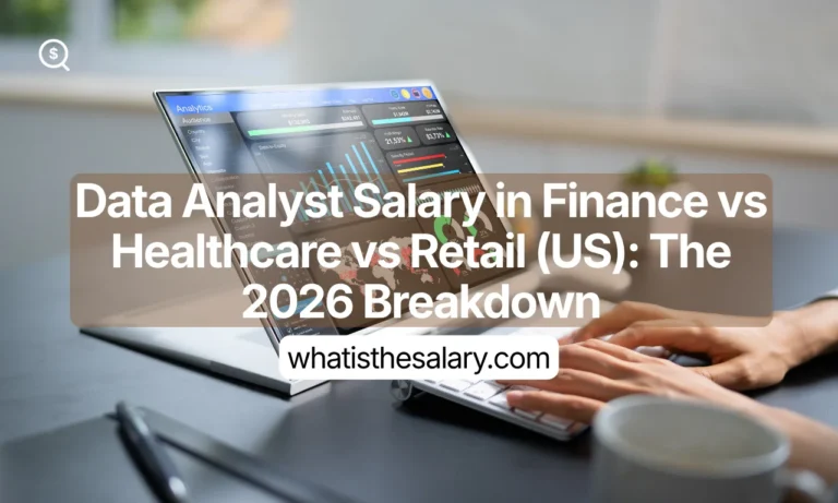 Data Analyst Salary in Finance vs Healthcare vs Retail (US): The 2026 Breakdown