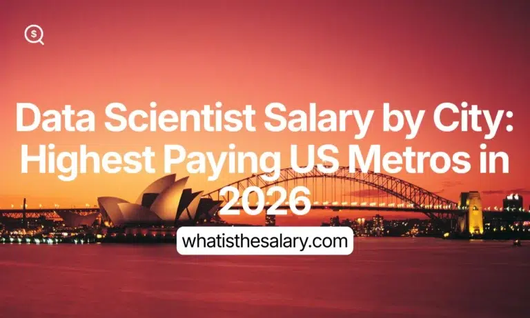 Data Scientist Salary by City: Highest Paying US Metros in 2026