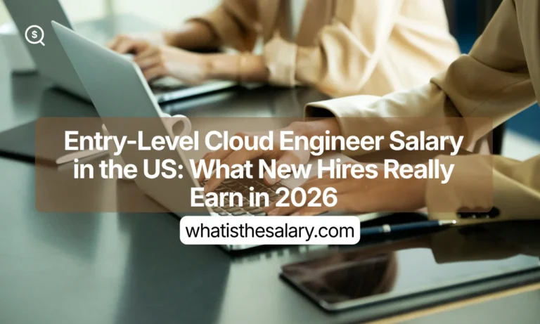 Entry-Level Cloud Engineer Salary in the US: What New Hires Really Earn in 2026