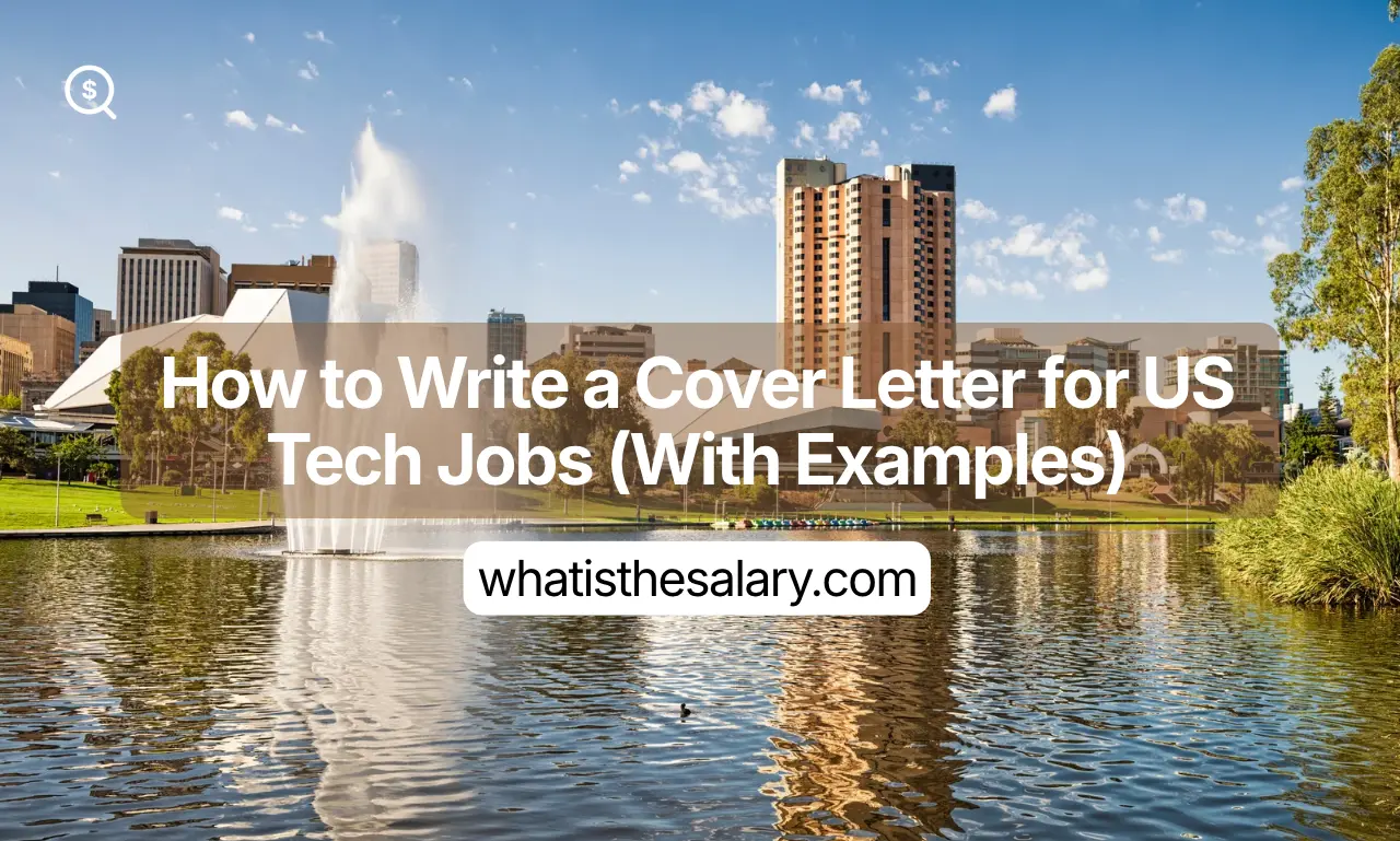 Cover Letter for US Tech Jobs