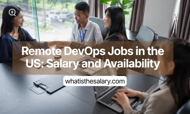Remote DevOps Jobs in the US: Salary and Availability